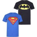 Casual Multicolored Superman Ademende T-shirts met ronde hals  in maat S voor Heren 
