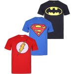Casual Multicolored Superman Ademende T-shirts met ronde hals  in maat S voor Heren 
