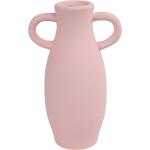 Countryfield Amphora vaas - roze terracotta - D12 x H20 cm - smalle opening