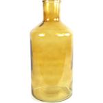 Countryfield vaas - goudgeel - glas - XXL fles - D24 x H51 cm