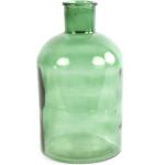 Countryfield vaas - mintgroen - glas - apotheker fles - D17 x H30 cm