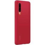 Cover Silicone Car Case voor Huawei P30, Red