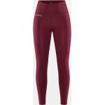 Donkerrode Polyester Yoga pants voor Dames 