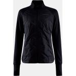 Zwarte Polyester Gewatteerde Gewatteerde jassen  in maat XS voor Dames 