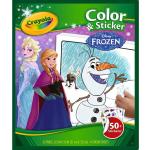 Groene Papieren Crayola Frozen Stickerboeken 3 - 5 jaar voor Kinderen 