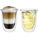 Glazen dubbelwandige Koffiekopjes & koffiemokken 2 stuks 