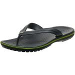 Sport Groene Lichtgewicht Crocs Crocband Platte sandalen  voor de Zomer  in maat 46 in de Sale voor Dames 