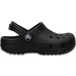 Zwarte Waterbestendig Crocs Classic Platte schoenen  in 39 met Instap voor Meisjes 