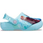 Blauwe Lichtgewicht Crocs Frozen Elsa Schoenen voor Kinderen 