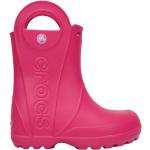 Roze Waterdicht Crocs Regenlaarzen  in 24 voor Meisjes 