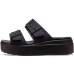 Zwarte Crocs Sleehak sandalen  voor de Zomer  in maat 37 voor Dames 
