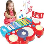 Multicolored Houten Kinderpiano's 2 - 3 jaar voor Babies 