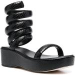 Cult Gaia Gabi sandalen met bandje - Zwart