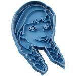 Blauwe vaatwasserbestendige Frozen Anna Uitsteekvormen & Cookie cutters 