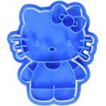 Cuticuter Hello Kitty Entera koekjesuitsteker, blauw, 8 x 7 x 1,5 cm