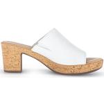 Witte Gabor Sandalen hoge hak  in 40,5 met Hakhoogte 3cm tot 5cm voor Dames 