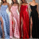 Sexy Multicolored Kanten Pailletten jurken  in maat XXL Maxi met Sequins voor Dames 