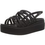 Zwarte Lichtgewicht Crocs Sleehak sandalen Sleehakken  in 40 in de Sale voor Dames 