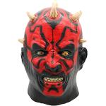 Rode Latex Star Wars Darth Maul Maskers  in maat S met motief van Halloween voor Dames 