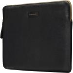Zwarte Leren dbramante1928 13 inch Macbook laptophoezen voor Dames 