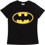 Zwarte Batman T-shirts  in maat XXL voor Dames 