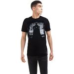 Zwarte Batman Ademende T-shirts met opdruk  in maat XXL voor Heren 
