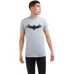 Grijze Polyester Batman T-shirts met ronde hals  voor een Vaderdag Ronde hals  in maat M voor Heren 