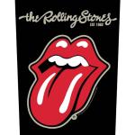 De Rolling Stones gepleisterde tongpatch