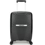 Zwarte Rolwiel Decent Handbagage koffers met motief van Vliegtuigen 