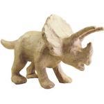décopatch Triceratops dinosaurus Mache