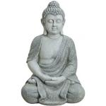 Grijze Polyresin Beeldjes met motief van Boeddha 