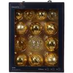 Gouden Glazen Decoris Kerstballen in de Sale Black Friday 