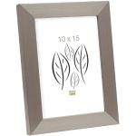 Zilveren Kunststof Deknudt frames Fotolijsten  in 10x15 