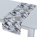 Dekoria Rechthoekige tafelloper collectie SALE grijs-zwart-wit 40 x 130 cm