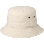 Beige Stetson Used Look Bucket hats  in maat S 54 voor Dames 