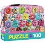 Eurographics 100 stukjes Puzzels  in 51 - 100 st met motief van Donut voor Kinderen 