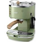 Groene DELONGHI Espressomachines met motief van Koffie 