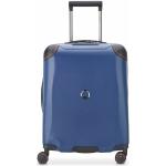 Blauwe Polycarbonaat Rolwiel Delsey Handbagage koffers in de Sale voor Dames 