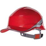 Deltaplus DIAM5 Baseball-vormige veiligheidsdop, verstelbaar, rood (20 eenheden) One size