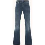 Donkerblauwe High waist Denham Hoge taille jeans 