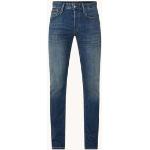 Donkerblauwe Stretch Denham Slimfit jeans voor Heren 