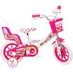 Denver Baby's (jongens) 38 cm eenhoorn fiets, wit-roze, 12"