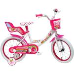 Denver Baby's (jongens) 16" eenhoorn fiets, wit-roze