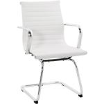 Moderne Witte Stalen armleun Alterego Design Design stoelen 