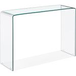 Minimalistische Transparante Glazen Alterego Design Bijzettafels 