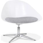 Kantoor Witte Kunststof Alterego Design Design stoelen 