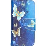 Multicolored Siliconen iPhone SE Hoesjes type: Flip Case met motief van Vlinder voor Dames 