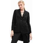 Zwarte Polyester Desigual All over print Blazers  in maat XS voor Dames 