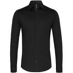 Zwarte Jersey Desoto Strijkvrij overhemd  in maat XL voor Heren 