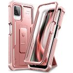 Roze Met Standaard Samsung Galaxy A12 Hoesjes type: Bumper Hoesje 